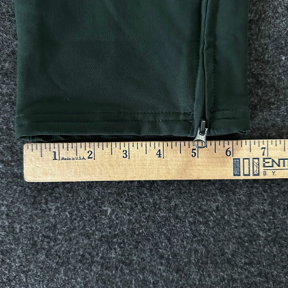 Fielder Bonobos Mens Cargo Pants Green Elastic Waist Zip Ankle ABM11037A-1268G M